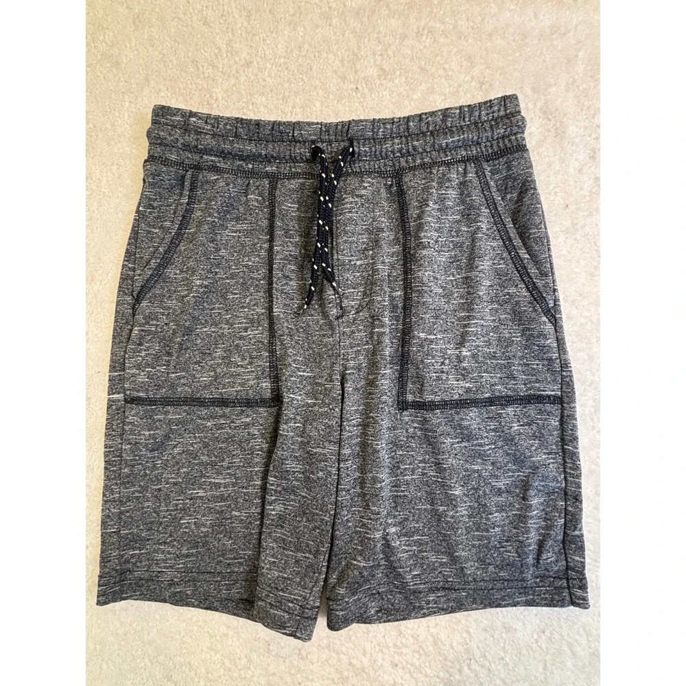 OshKosh Bgosh Boys‎ Navy Space Dye Knit Pull On Shorts Size 7 3N627611